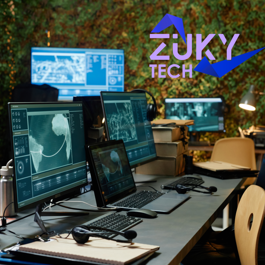 Potencia tu infraestructura de comunicaciones con Zuky Tech. Ofrecemos soluciones integrales en telecomunicaciones, desde redes hasta servicios de voz y datos. Optimiza la conectividad y la eficiencia de tu empresa con nuestra experiencia en tecnología de vanguardia. Confía en Zuky Tech para impulsar tu éxito en el mundo digital.