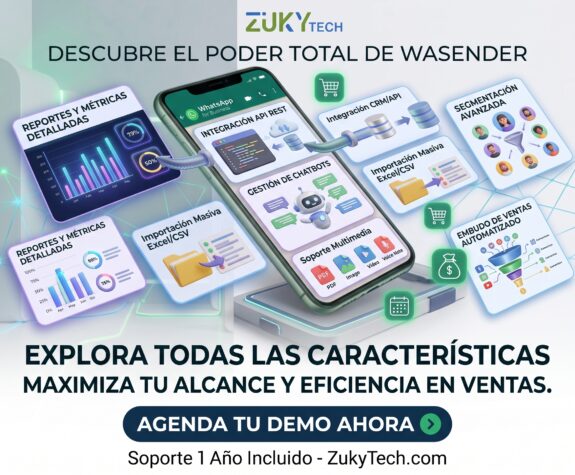 mportación masiva: Carga tus bases de datos desde Excel o CSV al instante. 🔹 Personalización dinámica: Envía mensajes únicos con nombres y datos dinámicos. 🔹 Soporte multimedia total: Comparte catálogos en PDF, imágenes y audios sin límites. 🔹 Envíos seguros: Control inteligente de intervalos para proteger tu línea. 🔹 Métricas y reportes: Supervisa la entrega y efectividad en tiempo real.
