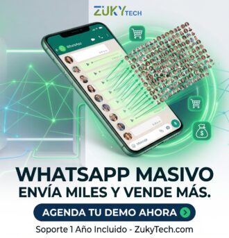 Marca y Producto: #ZukyTech #WhatsAppMasivo #AutomatizacionVentas #SoftwareComercial Marketing y Conversión: #WhatsAppMarketing #AutomatizacionDigital #VentasB2B #MarketingDigitalColombia #EstrategiaDeVentas Operatividad y Herramientas: #ProductividadEmpresarial #MensajeriaMasiva #LeadGeneration #HerramientasDigitales